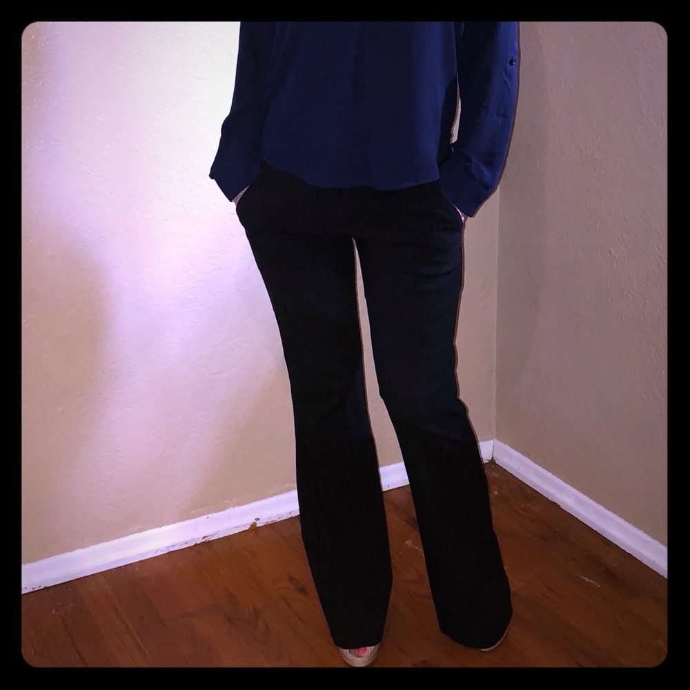 The Limited Drew Fit Pinstripe Slacks